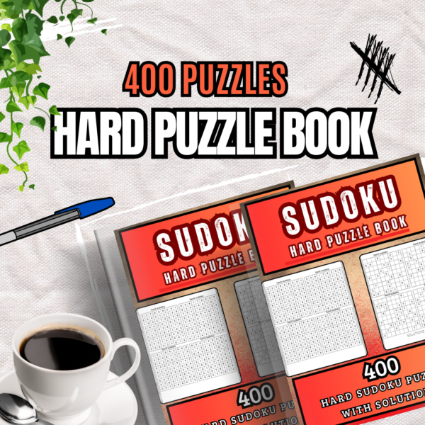 SUDOKU -VOL.3- ( Hard Puzzle Book )