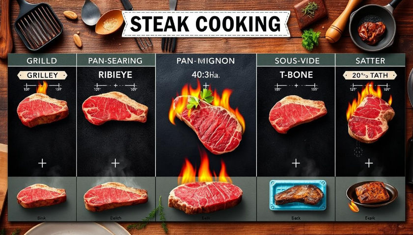 Steak Cooking Chart