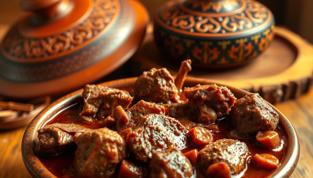 Moroccan Lamb Tagine Dish
