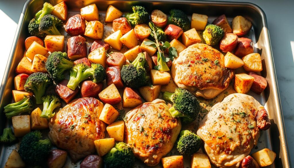 Easy Meal Prep Sheet Pan Dinner