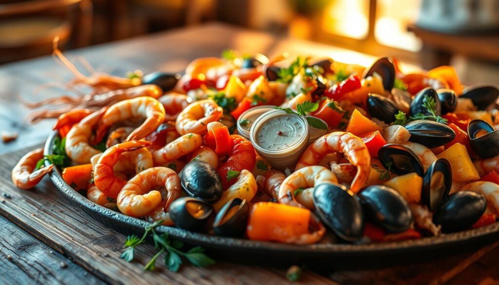 Seafood for Paella Recipe