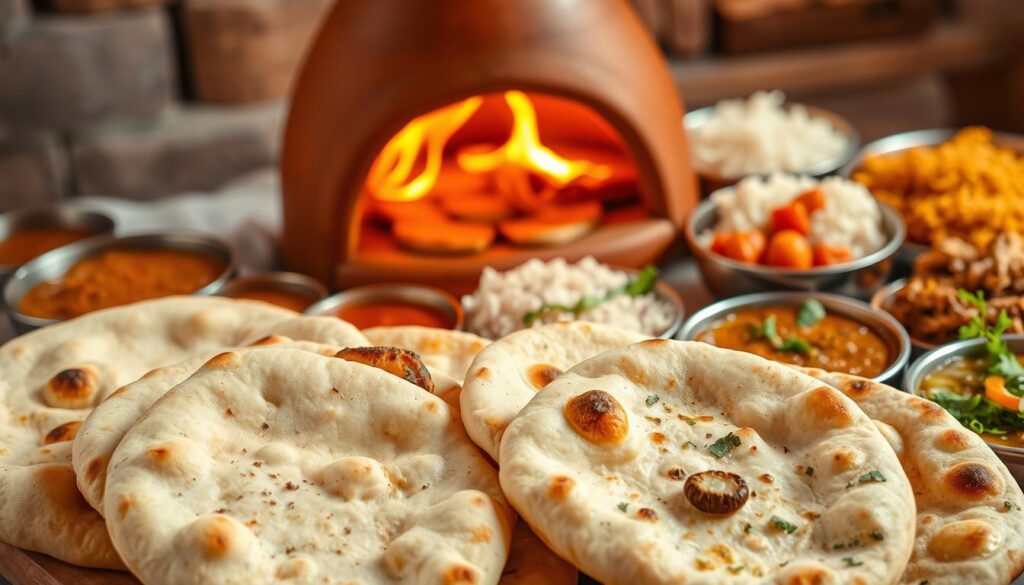 Indian Naan Bread Varieties