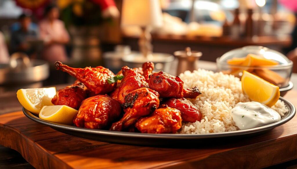 Tandoori Chicken Platter